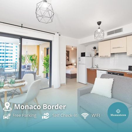 Vue Monaco & Tour Odeon - Terrasse - Parking - Bh Apartment Beausoleil Ngoại thất bức ảnh