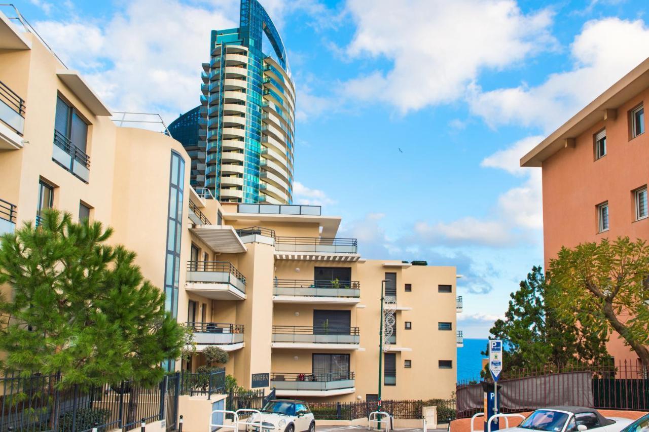 Vue Monaco & Tour Odeon - Terrasse - Parking - Bh Apartment Beausoleil Ngoại thất bức ảnh