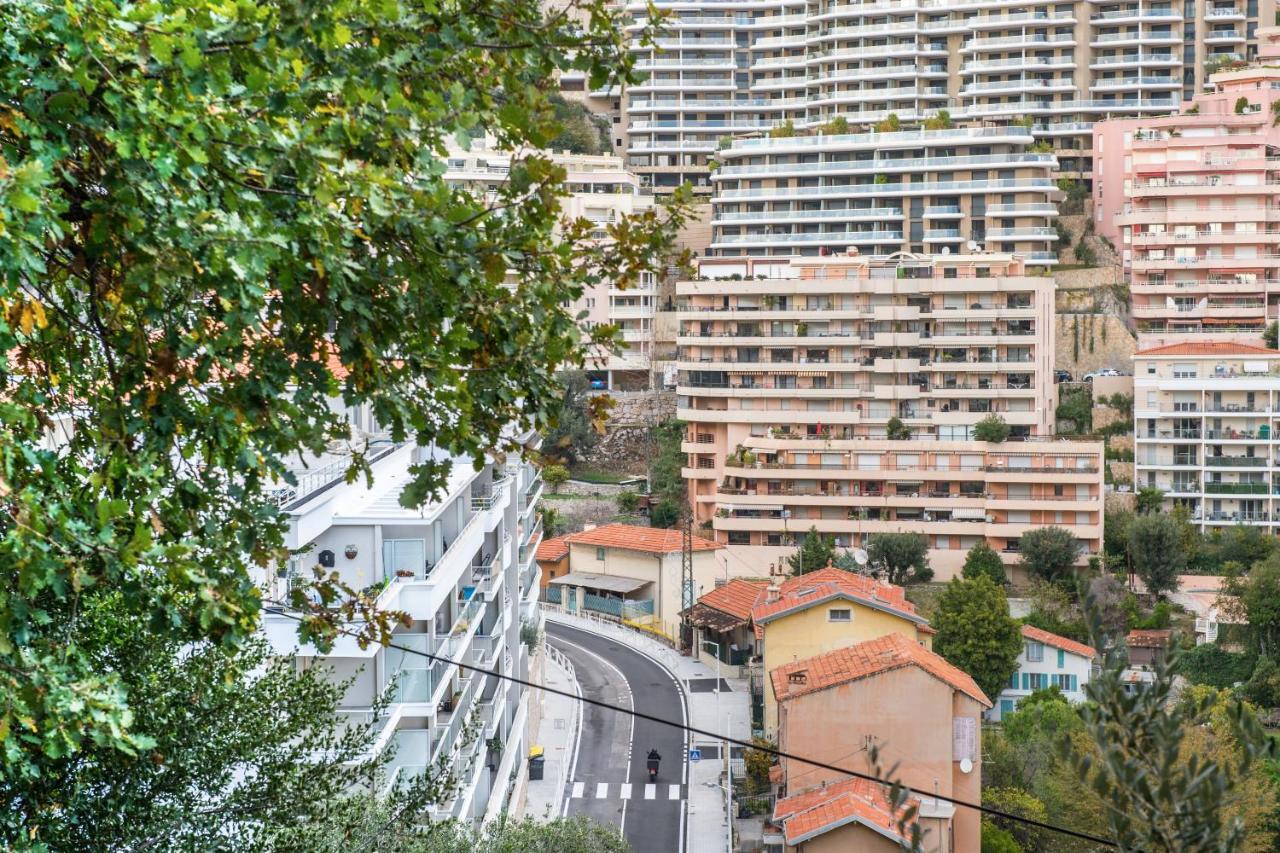 Vue Monaco & Tour Odeon - Terrasse - Parking - Bh Apartment Beausoleil Ngoại thất bức ảnh