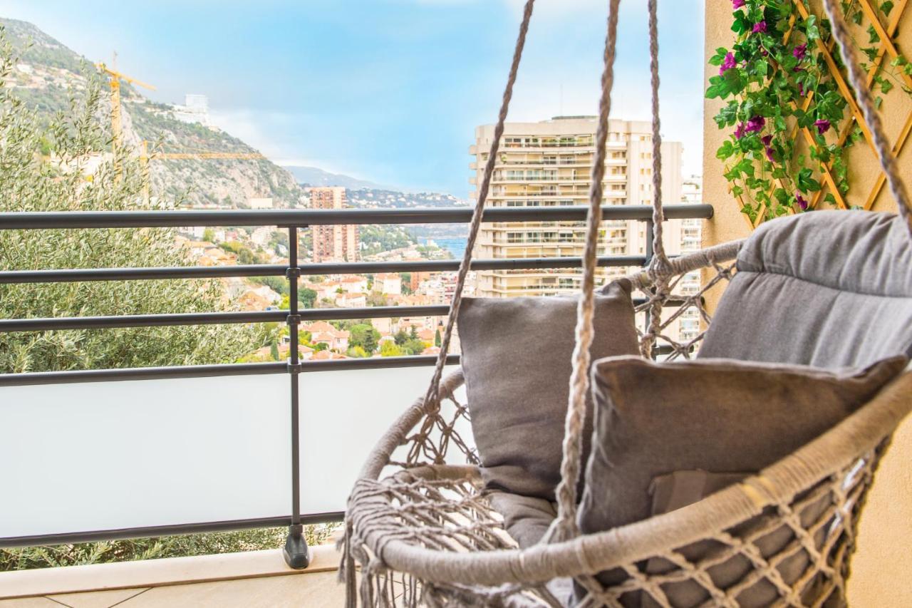 Vue Monaco & Tour Odeon - Terrasse - Parking - Bh Apartment Beausoleil Ngoại thất bức ảnh